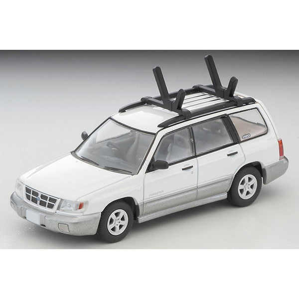 【予約安心出荷】[MDL] トミカリミテッドヴィンテージ NEO LV-N328b 1/64 スバル フォレスター カスタム仕様(白/銀)カヤック、フィギュア付 完成品 ミニカー(334439) TOMYTEC(トミーテック)(2026年4月)