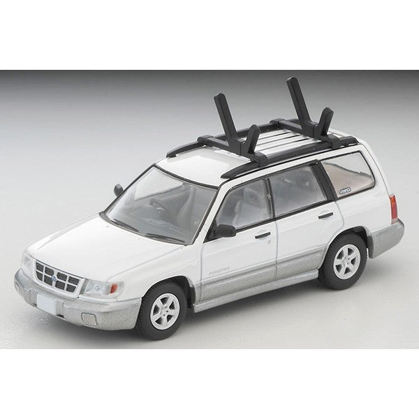 【新品】【お取り寄せ】[MDL] トミカリミテッドヴィンテージ NEO LV-N328b 1/64 スバル フォレスター カスタム仕様(白/銀)カヤック、フィギュア付 完成品 ミニカー(334439) TOMYTEC(トミーテック)(20260425)