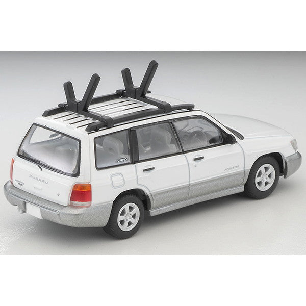 【予約安心出荷】[MDL] トミカリミテッドヴィンテージ NEO LV-N328b 1/64 スバル フォレスター カスタム仕様(白/銀)カヤック、フィギュア付 完成品 ミニカー(334439) TOMYTEC(トミーテック)(2026年4月)
