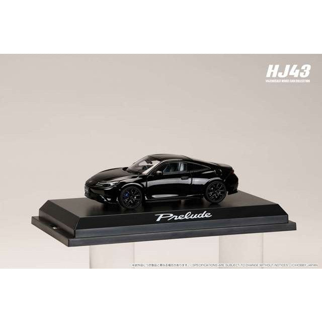 【予約安心出荷】[MDL] 1/43 ホンダ プレリュード 2025 ブラック 完成品 ミニカー(HJ431010BK) ホビージャパン(2025年11月)
