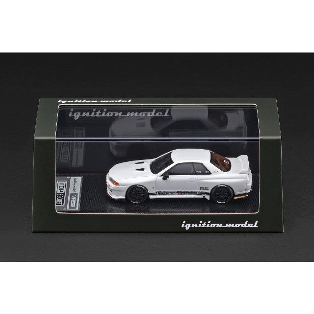【予約安心出荷】[MDL] 1/64 TOP SECRET GT-R (VR32) White 完成品 ミニカー(IG3844) ignition model(イグニッションモデル)(2026年5月)