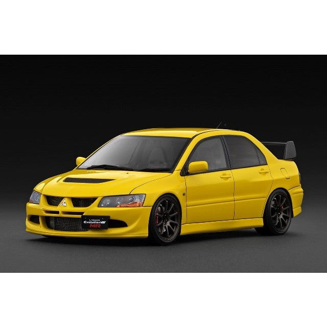 【新品】【お取り寄せ】[MDL] 1/18 Mitsubishi Lancer Evolution(ランサーエボリューション) VIII MR (CT9A) Yellow 完成品 ミニカー(IG3837) ignition model(イグニッションモデル)(20260331)