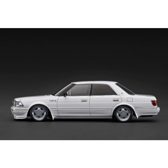 【予約安心出荷】[MDL] 1/18 TOYOTA CROWN Royal Saloon G(トヨタクラウン ロイヤルサルーンG) (130) White 完成品 ミニカー(IG3735) ignition model(イグニッションモデル)(2026年6月)