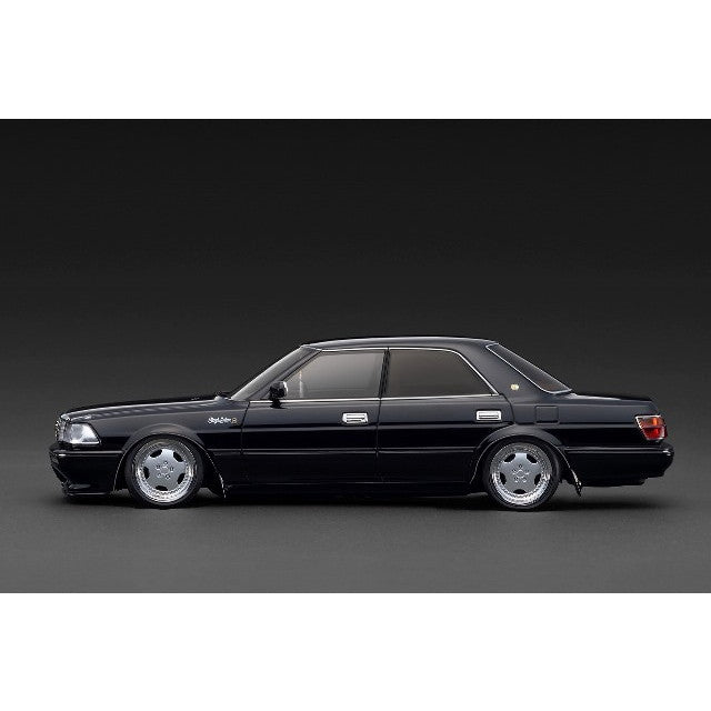 【予約安心出荷】[MDL] 1/18 TOYOTA CROWN Royal Saloon G(トヨタクラウン ロイヤルサルーンG) (130) Black 完成品 ミニカー(IG3737) ignition model(イグニッションモデル)(2026年7月)