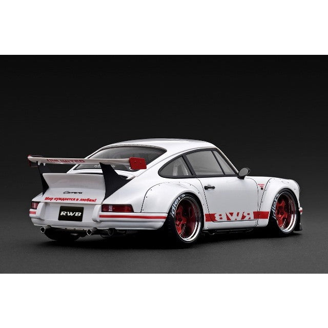 【予約安心出荷】[MDL] 1/18 RWB Backdate White 完成品 ミニカー(IG3880) ignition model(イグニッションモデル)(2026年5月)