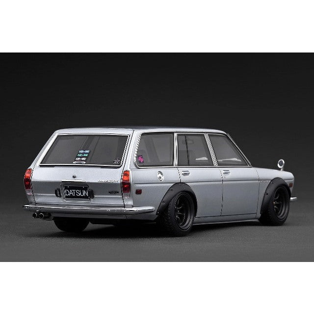 【予約安心出荷】[MDL] 1/18 Datsun Bluebird Wagon(ダットサン ブルーバードワゴン) (510) Silver 完成品 ミニカー(IG3860) ignition model(イグニッションモデル)(2025年12月)