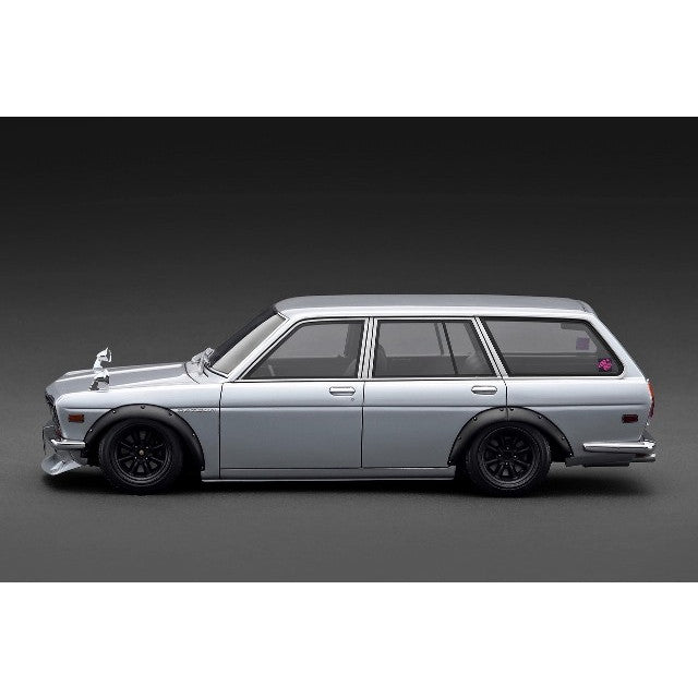 【予約安心出荷】[MDL] 1/18 Datsun Bluebird Wagon(ダットサン ブルーバードワゴン) (510) Silver 完成品 ミニカー(IG3860) ignition model(イグニッションモデル)(2025年12月)