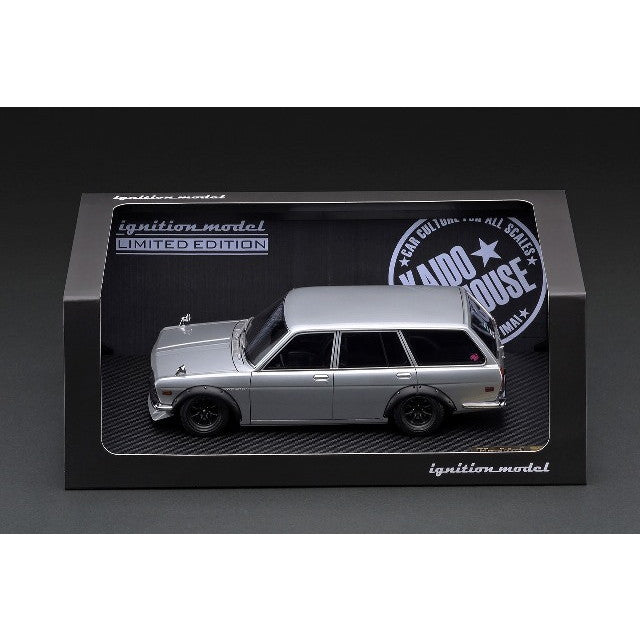 【予約安心出荷】[MDL] 1/18 Datsun Bluebird Wagon(ダットサン ブルーバードワゴン) (510) Silver 完成品 ミニカー(IG3860) ignition model(イグニッションモデル)(2025年12月)