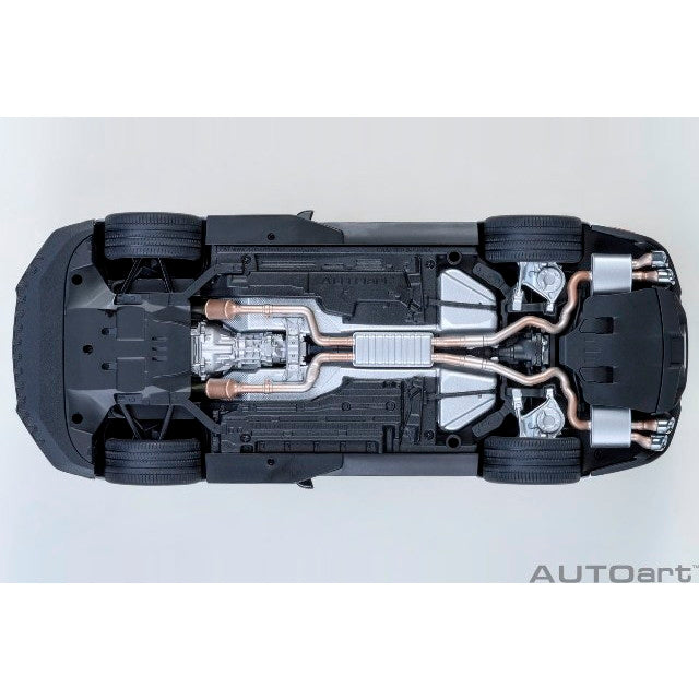 【予約安心出荷】[MDL] オートアート・コンポジットモデルシリーズ 1/18 フォード マスタング シェルビー GT500(ホワイト/ブラック・ストライプ) 完成品 ミニカー(73095) AUTOart(オートアート)(2025年12月)