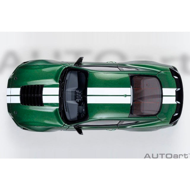 【予約安心出荷】[MDL] オートアート・コンポジットモデルシリーズ 1/18 フォード マスタング シェルビー GT500(グリーン/ホワイト・ストライプ) 完成品 ミニカー(73097) AUTOart(オートアート)(2025年12月)