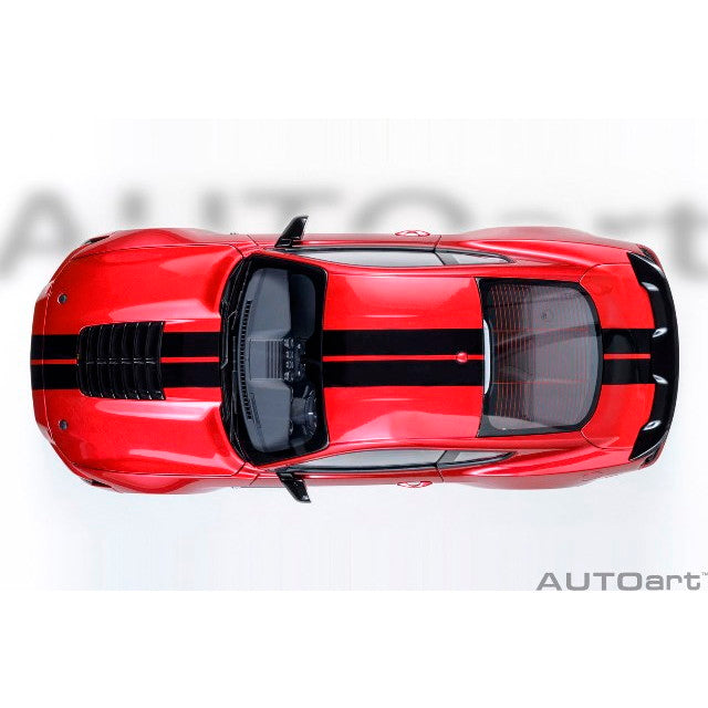 【予約安心出荷】[MDL] オートアート・コンポジットモデルシリーズ 1/18 フォード マスタング シェルビー GT500(レッド/ブラック・ストライプ) 完成品 ミニカー(73098) AUTOart(オートアート)(2025年12月)