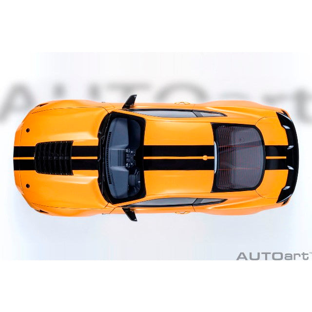 【予約安心出荷】[MDL] オートアート・コンポジットモデルシリーズ 1/18 フォード マスタング シェルビー GT500(オレンジ/ブラック・ストライプ) 完成品 ミニカー(73099) AUTOart(オートアート)(2025年12月)