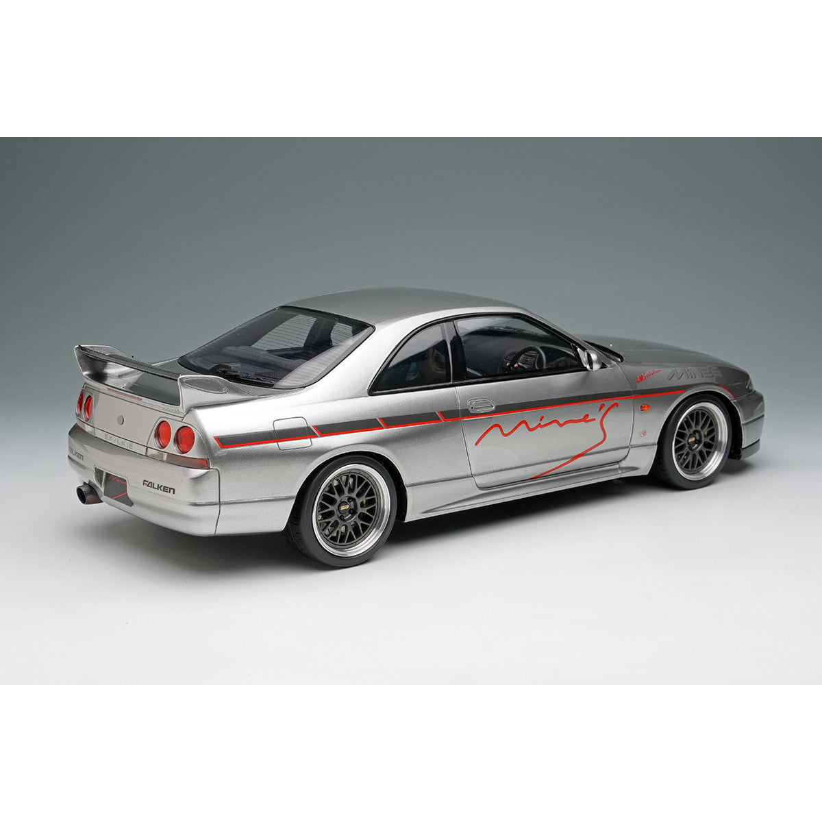 【予約安心出荷】[MDL] 1/18 Mine's Skyline GT-R(BCNR33) ソニックシルバー 完成品 ミニカー(EML179A) EIDOLON(アイドロン)(2026年5月)