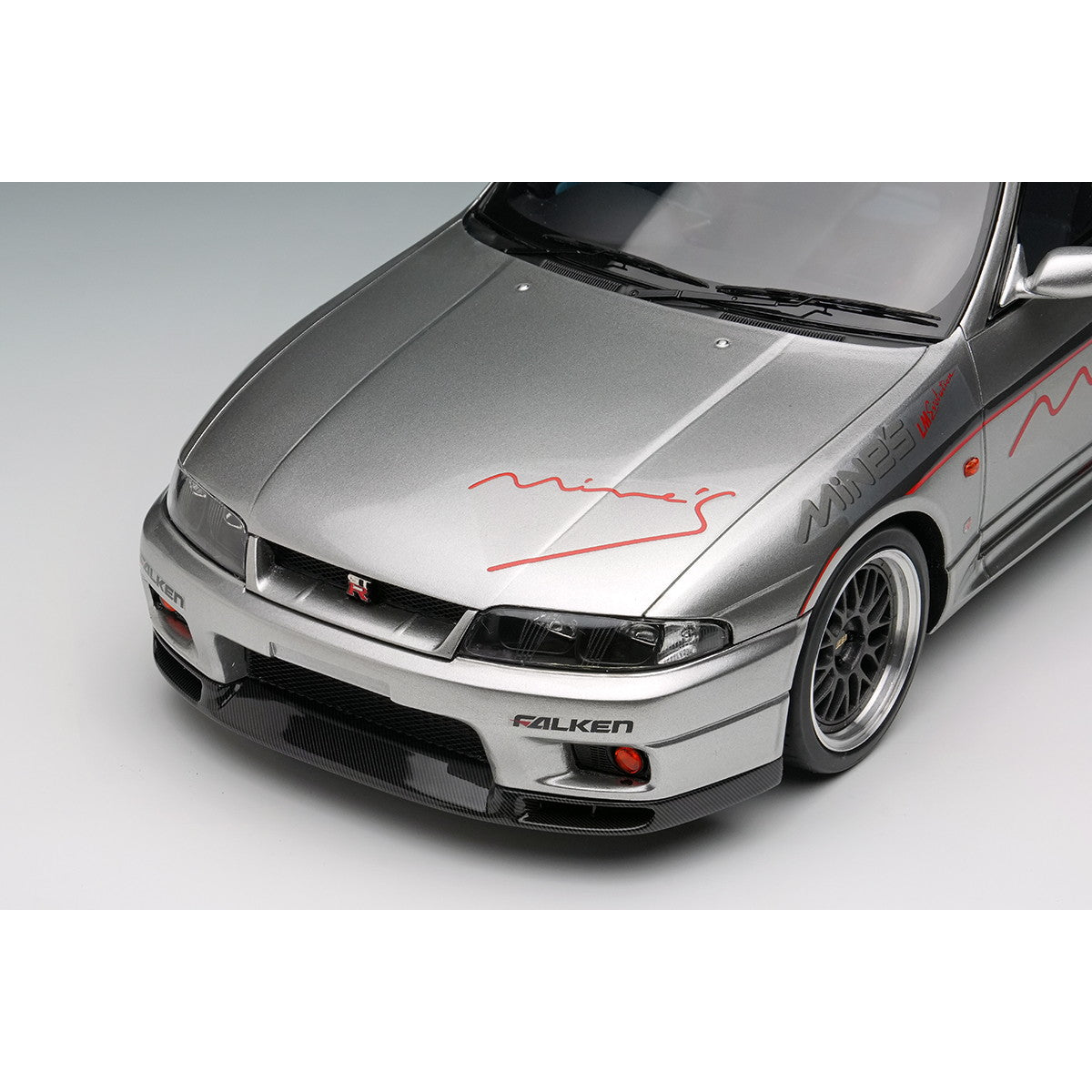 【予約安心出荷】[MDL] 1/18 Mine's Skyline GT-R(BCNR33) ソニックシルバー 完成品 ミニカー(EML179A) EIDOLON(アイドロン)(2026年5月)