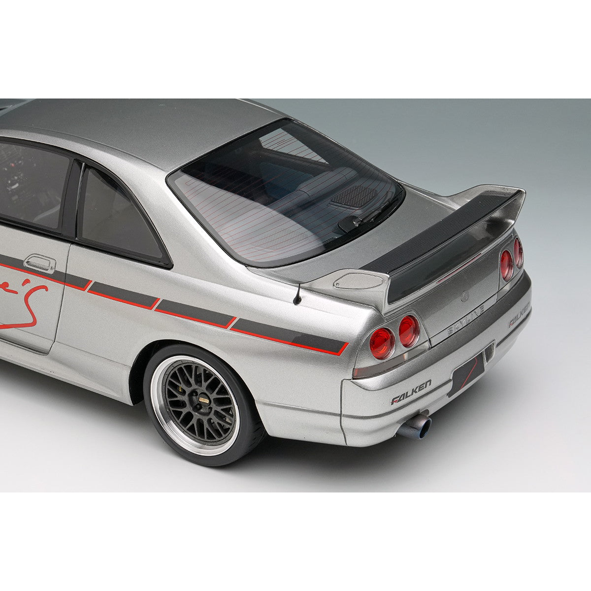 【予約安心出荷】[MDL] 1/18 Mine's Skyline GT-R(BCNR33) ソニックシルバー 完成品 ミニカー(EML179A) EIDOLON(アイドロン)(2026年5月)