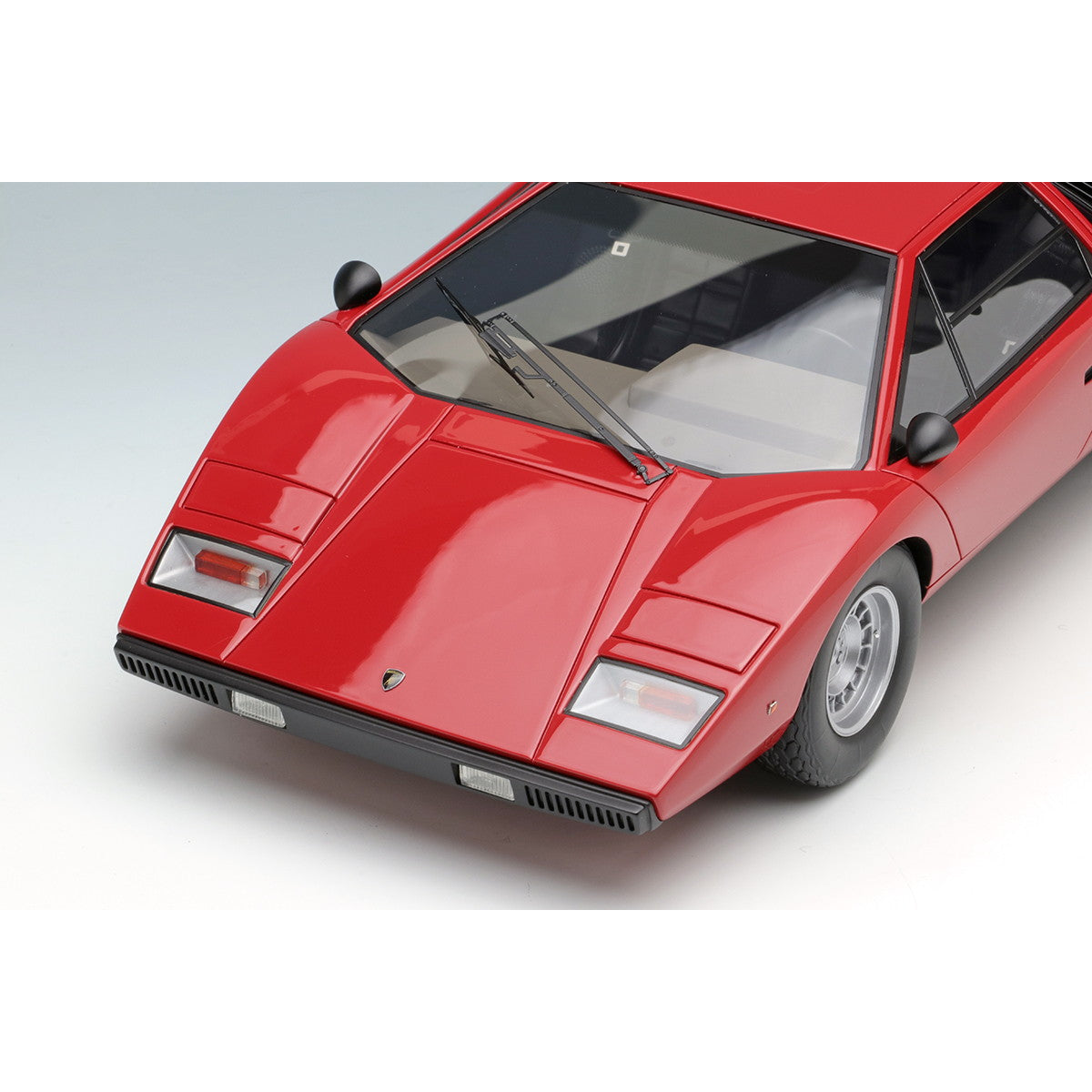 【予約安心出荷】[MDL] 1/18 Lamborghini Countach(ランボルギーニ カウンタック) LP400 1974 レッド 完成品 ミニカー(EML195B) EIDOLON(アイドロン)(2026年5月)