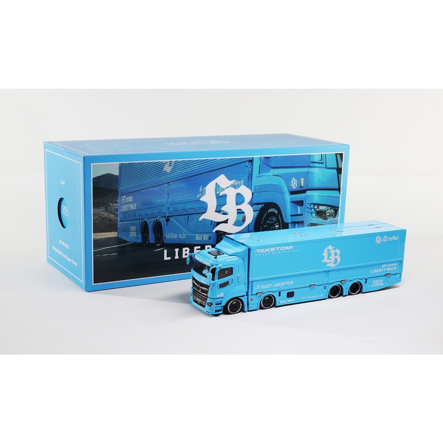 【予約安心出荷】[MDL] 1/64 三菱LB-トラック ふそう スーパーグレート(RHD) 完成品 ミニカー(KS073-576) Gaincorp Products(ゲインコーププロダクツ)(2026年2月)