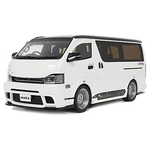 【新品即納】[MDL] 1/18 トヨタ ハイエース スーパーGL カスタム 2008(パールホワイト) 完成品 ミニカー(OTM1136) OttO mobile(オットーモビル)(20251231)