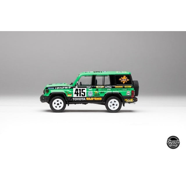 【予約安心出荷】[MDL] 1/64 トヨタ ランドクルーザー 70 4X4 HUF×Diecasttalk特注品 完成品 ミニカー(DTGHUF-004) Gaincorp Products(ゲインコーププロダクツ)(2026年1月)