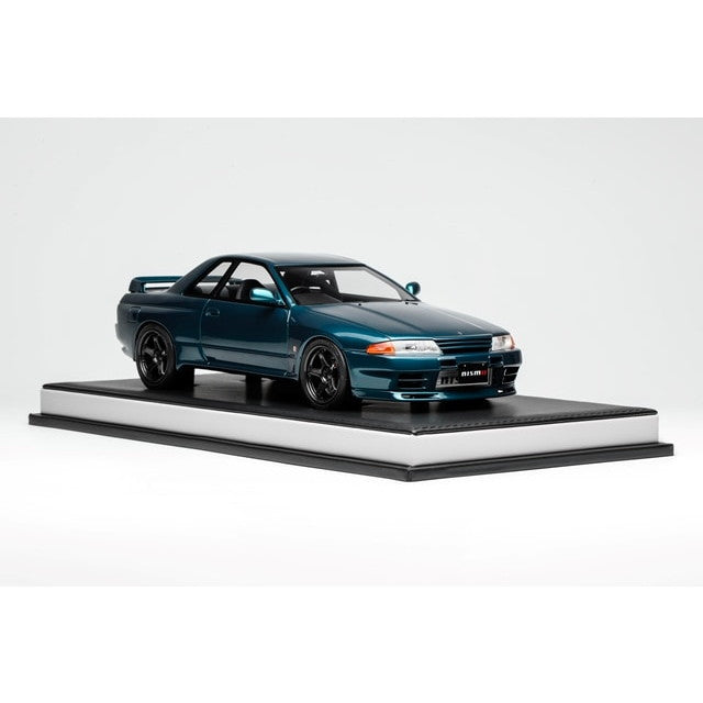 【予約安心出荷】[MDL] 1/18 Nissan Skyline(スカイライン) GT-R(R32) Customized Version Midnight Green(ミッドナイトグリーン) 完成品 ミニカー(MH027MG) MOTORHELIX(モーターヘリックス)(2025年11月)