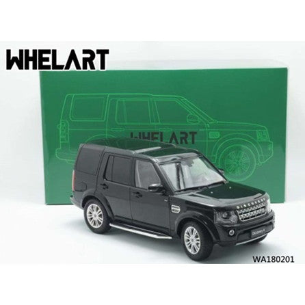 【予約安心出荷】[MDL] 1/18 ランドローバー ディスカバリー4 ブラック 完成品 ミニカー(WA180201) WHELART(ウィールアート)(2025年12月)