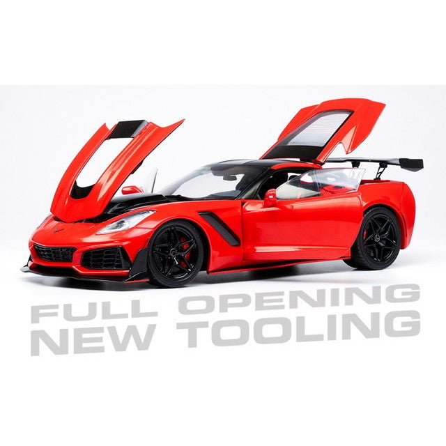 【予約安心出荷】[MDL] 1/18 シボレー コルベット C7 ZR1 2019 完成品 ミニカー(18RDC243FO) IXO Models(イクソモデルス)(2026年1月)