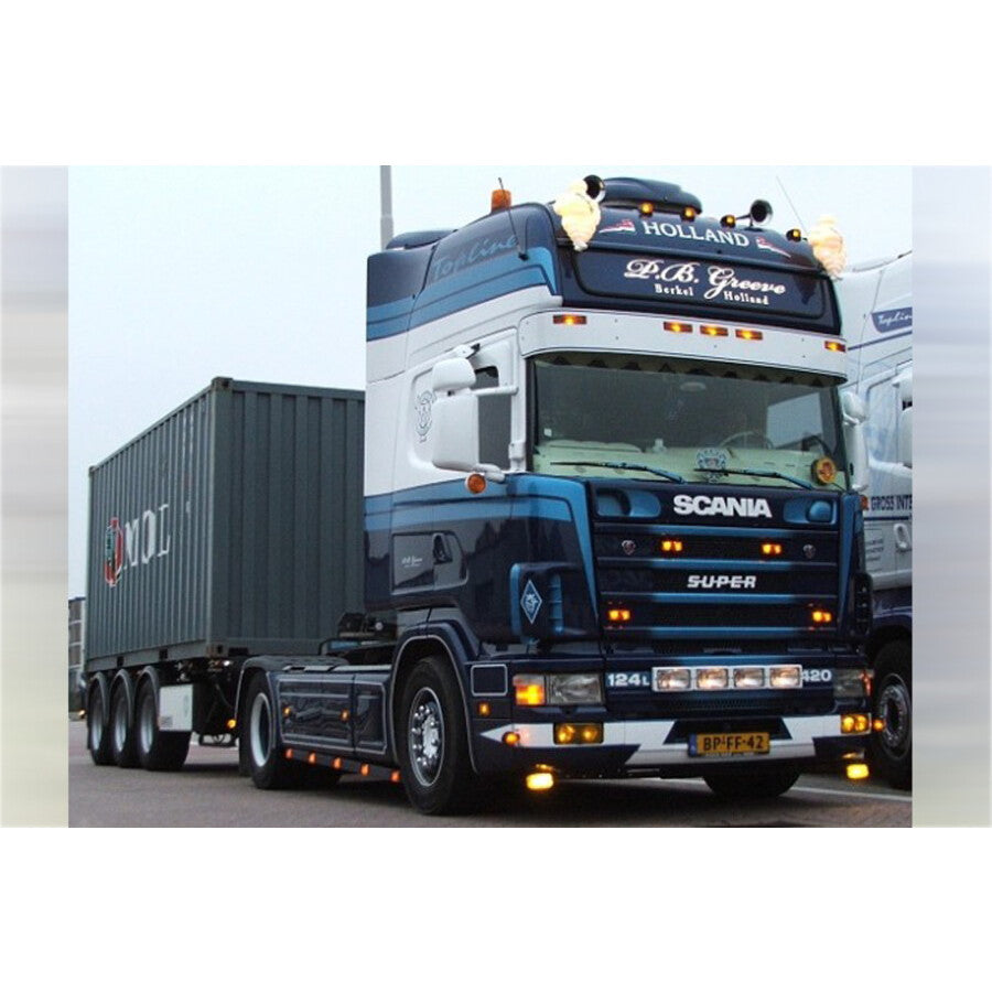 【予約安心出荷】[MDL] 1/50 P.B. Greeve SCANIA 4 SERIES TOPLINE 4X2 完成品 ミニカー(01-5141) WSI MODELS(2026年5月)