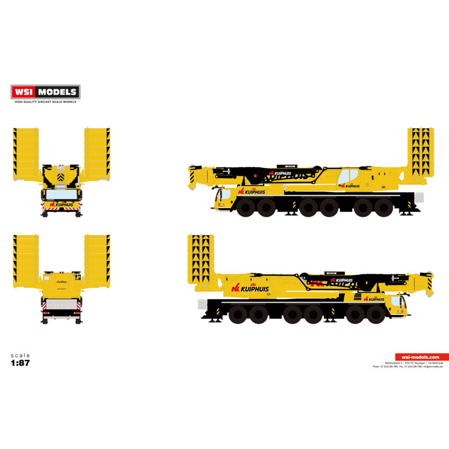 【予約安心出荷】[MDL] 1/87 Kuiphuis Kraanverhuur BV LIEBHERR LTM 1400-6.1 完成品 ミニカー(71-2053) WSI MODELS(2026年8月)