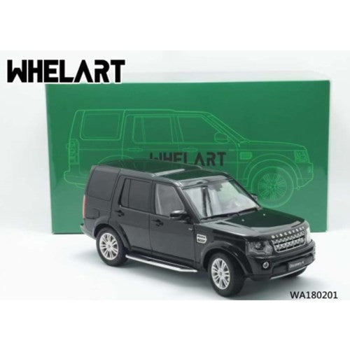 【予約安心出荷】[MDL] 1/18 LAND ROVER DISCOVERY4(ランドローバー ディスカバリー4) ブラック / シルバーホイール 完成品 ミニカー(WA18-02-01) WHELART(ウィールアート)(2026年3月)