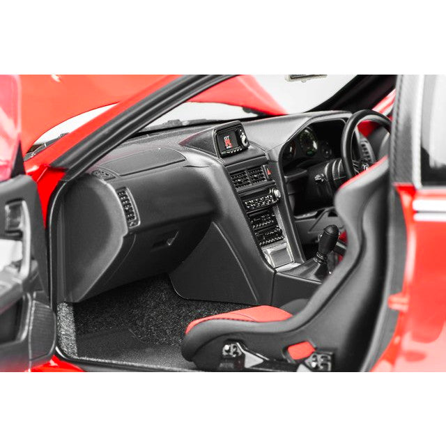 【新品即納】[MDL] 1/18 Nissan Skyline(スカイライン) GT-R(R34) CUSTOMIZED VERSION Active Red with Livery 完成品 ミニカー(M83426) MOTORHELIX(モーターヘリックス)(20251215)