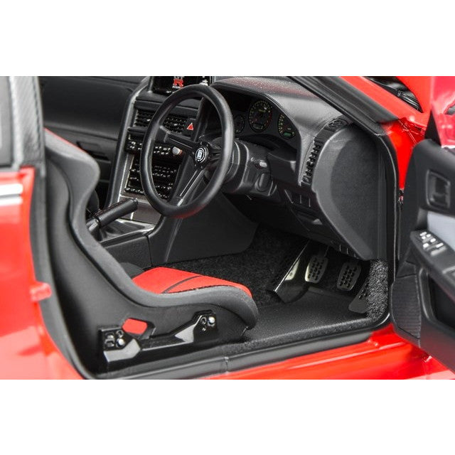 【新品即納】[MDL] 1/18 Nissan Skyline(スカイライン) GT-R(R34) CUSTOMIZED VERSION Active Red with Livery 完成品 ミニカー(M83426) MOTORHELIX(モーターヘリックス)(20251215)