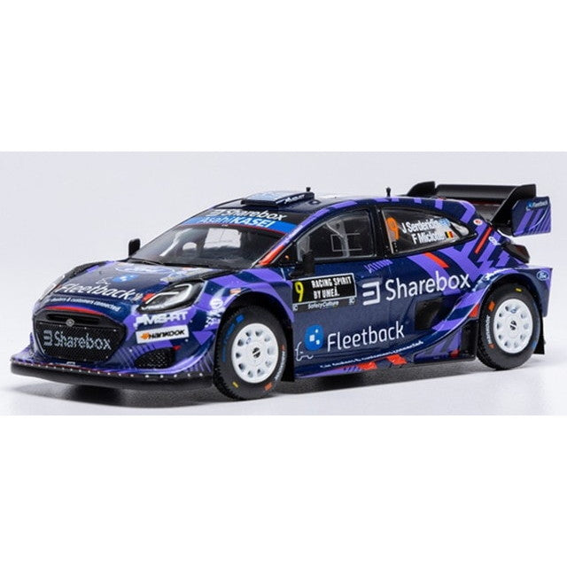 【予約安心出荷】[MDL] 1/43 フォード プーマ ラリー1 2025年 ラリースウェーデン #9 J.Serderidis/F.Miclotte 完成品 ミニカー(RAM991LQ) IXO Models(イクソモデルス)(2025年12月)