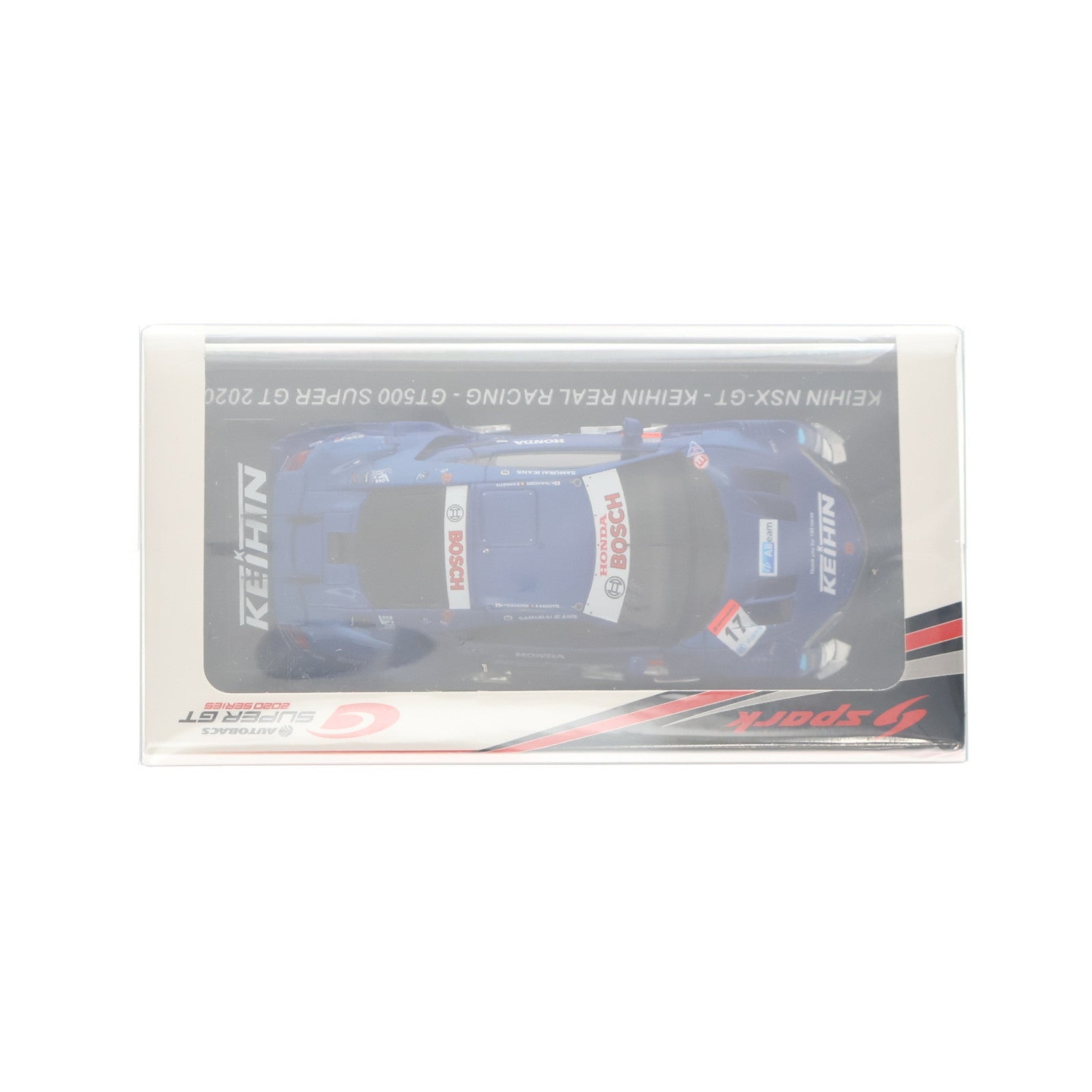 【中古即納】[MDL] 1/43 KEIHIN NSX-GT #17 KEIHIN REAL RACING GT500 SUPER GT 2020 Koudai Tsukakoshi - Bertrand Baguette 完成品 ミニカー(SGT109) Spark(スパーク)(20251112)