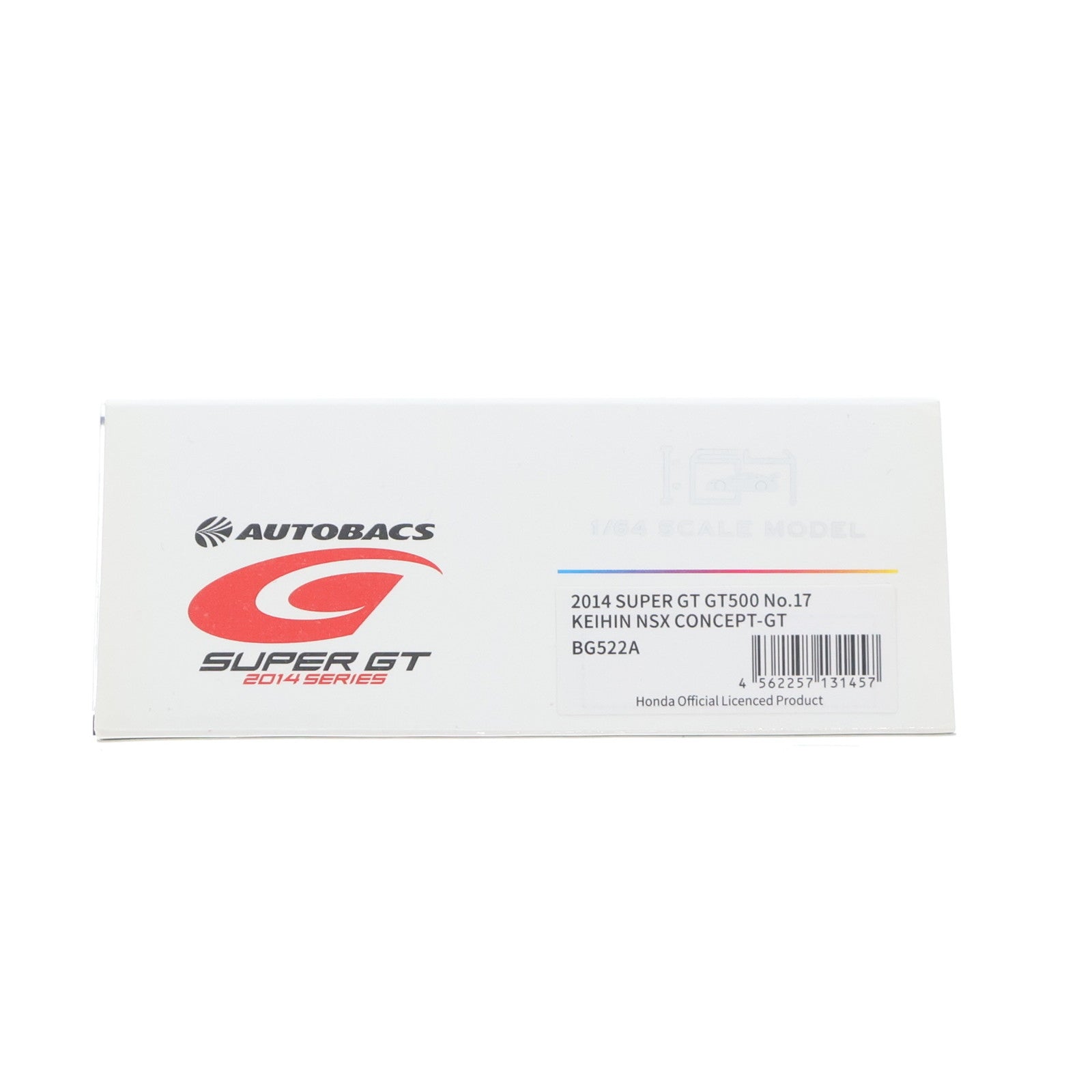【中古即納】[MDL] 1/64 KEIHIN NSX CONCEPT-GT SUPER GT 2014 #17 完成品 ミニカー(BG522A) Bugzees(バグジーズ)(20170720)