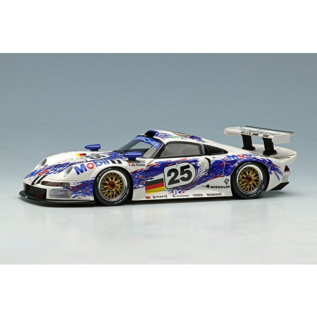 【予約安心出荷】[MDL] (再販) 1/43 Porsche 911 GT1 Le Mans 24h 1996 No.25 2位 (GT1クラスウィナー) 完成品 ミニカー(EM328A) EIDOLON(アイドロン)(2026年5月)