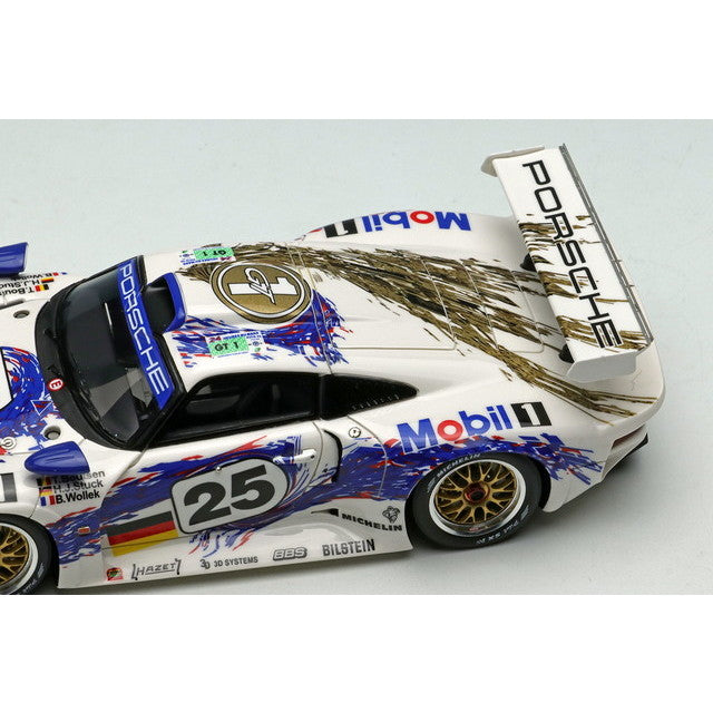 【予約安心出荷】[MDL] (再販) 1/43 Porsche 911 GT1 Le Mans 24h 1996 No.25 2位 (GT1クラスウィナー) 完成品 ミニカー(EM328A) EIDOLON(アイドロン)(2026年5月)
