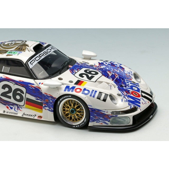 【予約安心出荷】[MDL] (再販) 1/43 Porsche 911 GT1 Le Mans 24h 1996 No.26 3位 完成品 ミニカー(EM328B) EIDOLON(アイドロン)(2026年5月)