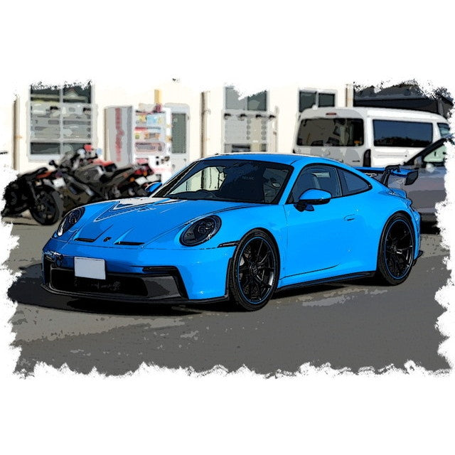 【予約安心出荷】[MDL] 1/43 Porsche 911(992) GT3 2021(シャークブルー) 完成品 ミニカー(EM758A) EIDOLON(アイドロン)(2026年5月)