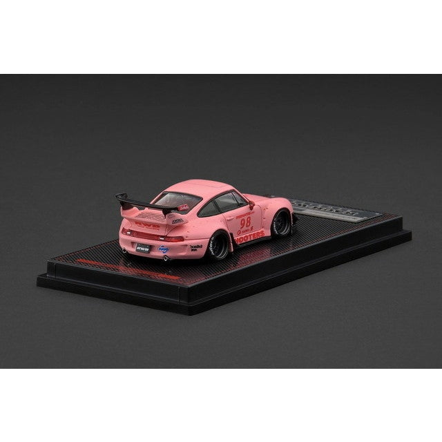 【予約安心出荷】[MDL] 1/64 RWB 993 Matte Pink 完成品 ミニカー(IG3992) ignition model(イグニッションモデル)(2026年6月)