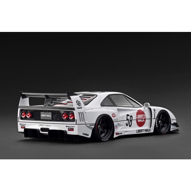 【新品即納】[MDL] 1/18 LB-WORKS 40 White 完成品 ミニカー(IG3788) ignition model(イグニッションモデル)(20260301)