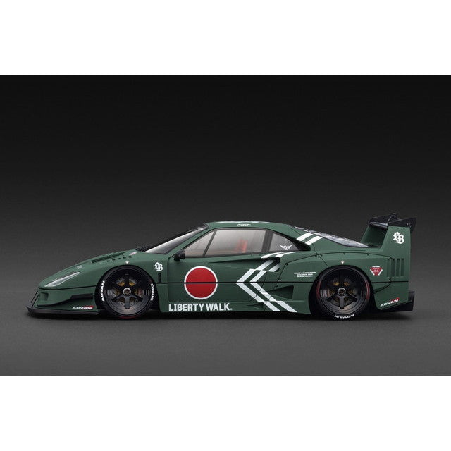 【新品即納】[MDL] 1/18 LB-WORKS 40 Green 完成品 ミニカー(IG3789) ignition model(イグニッションモデル)(20260418)