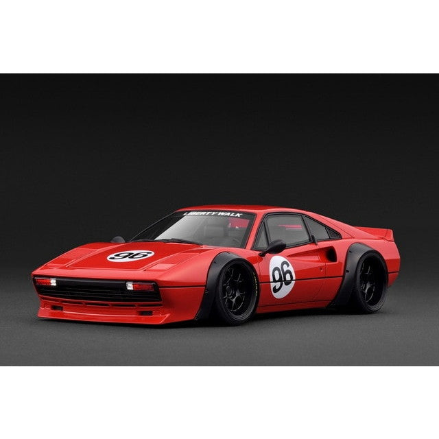 【予約安心出荷】[MDL] 1/18 LB-WORKS 308 Red 完成品 ミニカー(IG3745) ignition model(イグニッションモデル)(2026年7月)