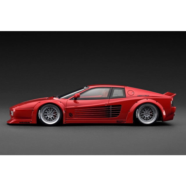 【予約安心出荷】[MDL] 1/18 LB-WORKS 512 Red 完成品 ミニカー(IG3749) ignition model(イグニッションモデル)(2026年8月)