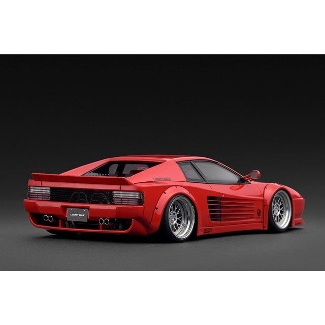 【予約安心出荷】[MDL] 1/18 LB-WORKS 512 Red 完成品 ミニカー(IG3749) ignition model(イグニッションモデル)(2026年8月)