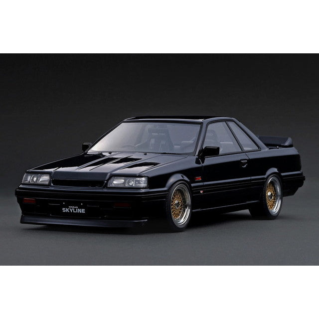 【予約安心出荷】[MDL] 1/18 Nissan Skyline GTS-R (R31) Black 完成品 ミニカー(IG4011) ignition model(イグニッションモデル)(2026年6月)