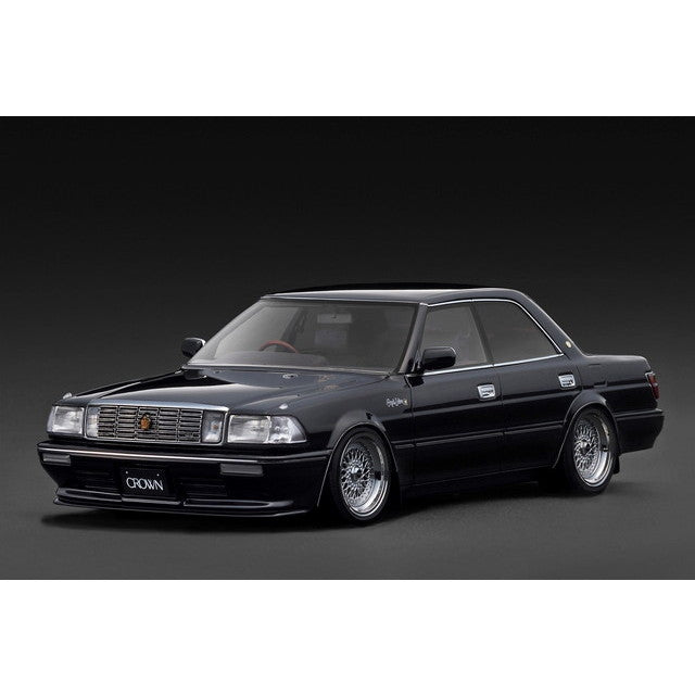 【予約安心出荷】[MDL] 1/18 TOYOTA CROWN Royal Saloon G(クラウン ロイヤルサルーンG) (130) Black 完成品 ミニカー(IG3736) ignition model(イグニッションモデル)(2026年7月)