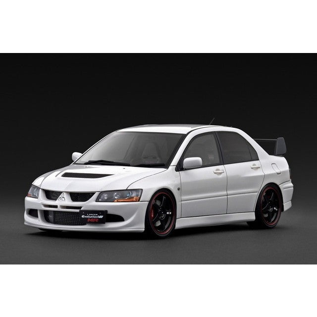 【新品】【お取り寄せ】[MDL] 1/18 Mitsubishi Lancer EvolutionVIII(ランサーエボリューションVIII) MR (CT9A) White 完成品 ミニカー(IG3836) ignition model(イグニッションモデル)(20260331)