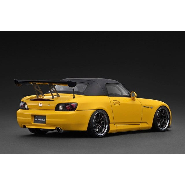 【新品】【お取り寄せ】[MDL] 1/18 Honda S2000 (AP1) Yellow 完成品 ミニカー(IG3919) ignition model(イグニッションモデル)(20260630)