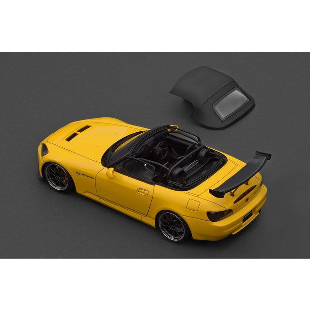 【新品】【お取り寄せ】[MDL] 1/18 Honda S2000 (AP1) Yellow 完成品 ミニカー(IG3919) ignition model(イグニッションモデル)(20260630)