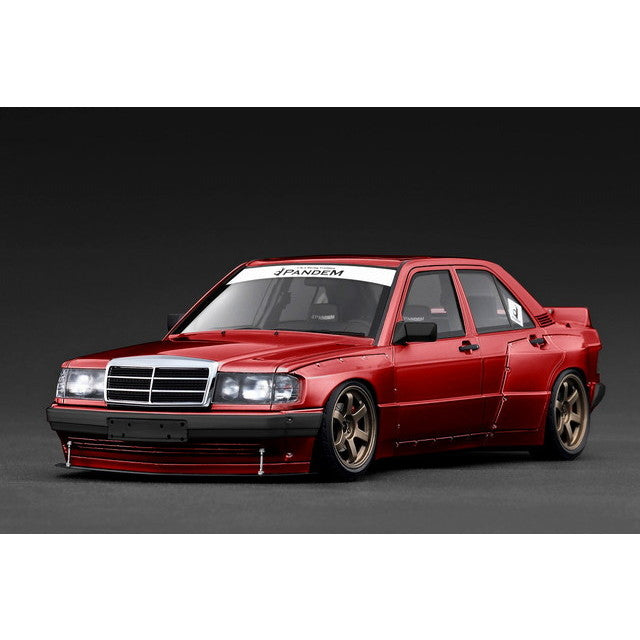 【予約安心出荷】[MDL] 1/18 PANDEM 190 Red Metallic 完成品 ミニカー(IG4061) ignition model(イグニッションモデル)(2026年3月)
